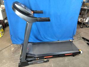 lot 72 image: Sunny Health and Fitness Treadmill with Auto-Incline
