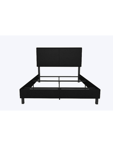 lot 84 image: DHP Jessie Upholstered Bed - Queen - Black