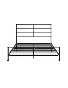 lot 85 image: Black Mr. Kate MacKenzie Metal Platform Bed Frame - Full