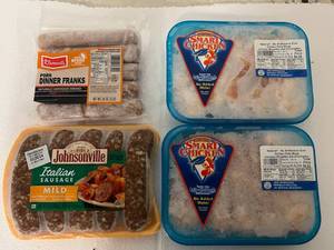 L. Chicken Wings and Brats