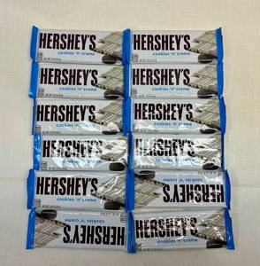 KK. 12x Hersheys Cookies N Cream