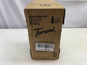 MM. 4x 12.7oz Torani Syrup-Vanilla