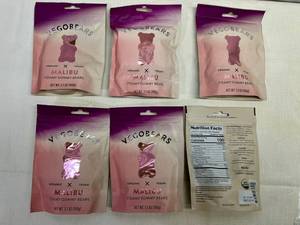KK. 6x VegoBears- Organic Vegan-Malibu