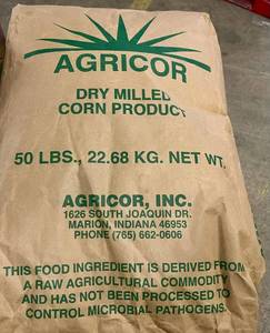 50lbs Dry Milled Corn-Coarse Meal