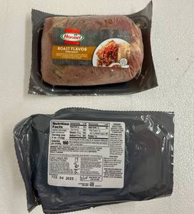 BB. 2x 1.5lb Hormel Pork Roast-Roast Flavor