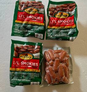 CC. 4x 14oz Eckrich Lil Smokies