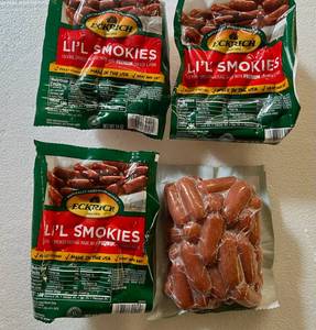 CC. 4x 14oz Eckrich Lil Smokies