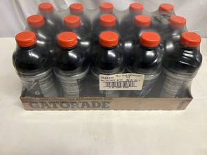 15x 28oz Gatorade Midnight Ice