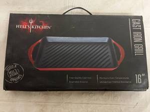 Hells Kitchen 16 Cast Iron Grill
