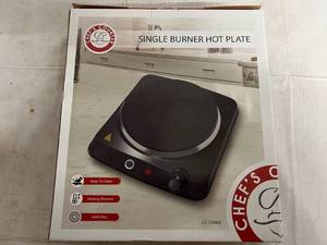 Chefs Counter Single Burner Hot Plate