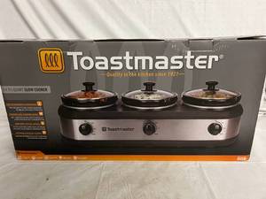 Toastmaster 3 x 1.5qt Slow Cooker