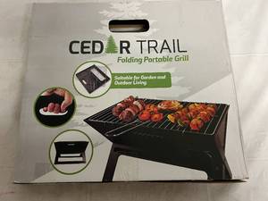 Cedar Trail Folding Portable Grill
