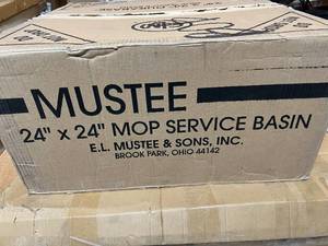 Mustee 24 x 24 Mop Service Basin