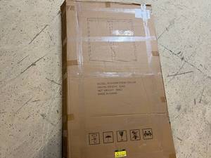 Clear Temered Bathtub Shower Doors - Fits 59 x 59 Bathtubs
