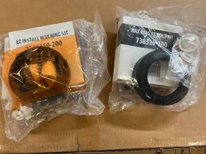2 Easy to Install Wax Ring Kits