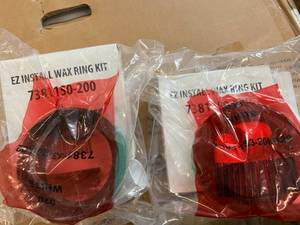 2 Easy to Install Wax Ring Kits