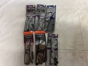 6 Pairs of Foster Grant Reading Glasses