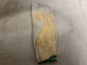 10 Cut Resistant White Gloves