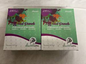 2 x 4 Packs of Daveliou Stretched Canvas - 8 x 10