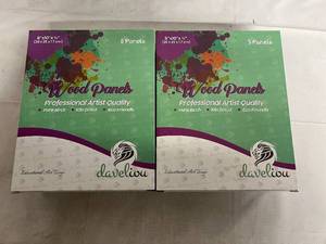 2 x 4 Packs of Daveliou Stretched Canvas - 8 x 10