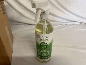 6 Bottles of Purity Green Heavy Duty Kitchen and Bath Cleaner