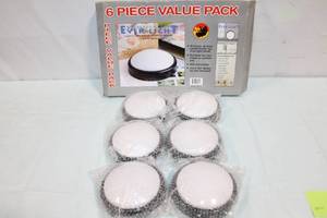 lot 11 image: 6 Piece LED Ever Light Set with Wall Mountable Option