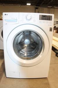 lot A-17 image: LG Inverter Direct Drive Front Load Washer