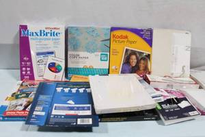 lot 31 image: Collection of OfficeMax and Avery Multi-Purpose Paper and Labels