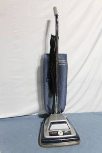 lot 66 image: Sanitaire Heavy Duty Upright Vacuum Cleaner with Micron Filter