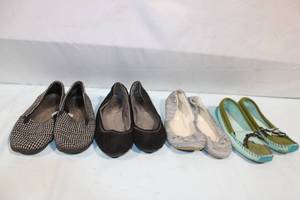 lot 112 image: Set of 4 Womens Casual Shoes in Various Styles