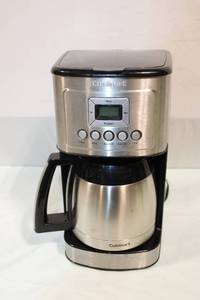 lot 219 image: Cuisinart Stainless Steel Thermal Coffee Maker with Carafe