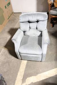 lot 325 image: Used Upholstered Recliner Armchair