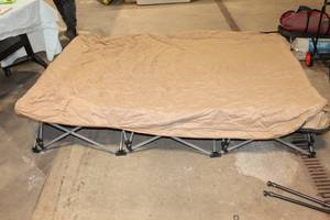 lot 350 image: Ozark Trail Anywhere Bed Portable Cot with Carrying Case