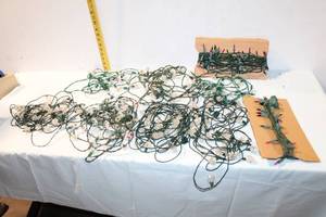 lot 387 image: Set of Assorted Holiday String Lights