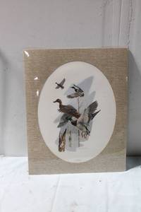 lot 419 image: Douglas Van Howd Mallards Print Artwork
