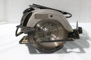 lot A-466 image: Used Craftsman Circular Saw with Storage Case