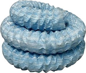 lot H-45 image: Soft Infiltration French Drain Pipe-4in By 10ft Non Woven Fabric Flexible Yard Drain Pipe