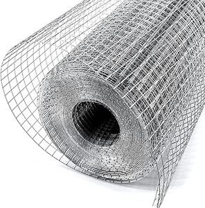 lot H-52 image: Hardware Cloth 12 inch 48 x 100 19 Gauge - Versatile Chicken Wire Mesh Roll Ideal for Welded Wire Fencing