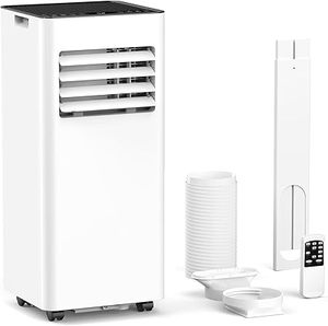 lot H-81 image: ZAFRO 8,000 BTU Portable Air Conditioners Cool Up to 350 Sq.Ft, 4 Modes Portable AC with Remote ControlLarge LED Display