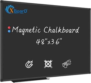 lot O-161 image: XBoard Magnetic Chalkboard Blackboard 48 x 36, Chalk BoardBlack Board