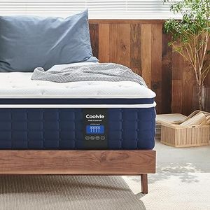 lot A-170 image: Coolvie Twin XL Mattress 12 Inch, Medium Firm XL Twin Mattress in a Box