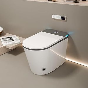 lot H-184 image: MEJE #MZE013 -Smart Toilet with Bidet Built In, Bidet Toilet with Foot Sensor and Night Light,Heated Seat, Auto Flush