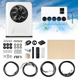 lot U-279 image: 12V DC air conditionerelectric air conditioning unit are applicable to trucks, RVs, buses, agricultural vehicles, campers, etc. 12V split electric air conditioner