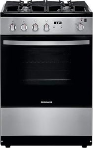 lot D-407 image: Frigidaire 24 in. 1.9 Cu. Ft. Gas Range in Stainless Steel with Continuous Cast Iron Grates