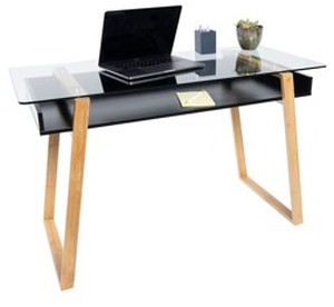 lot O-51 image: Convenience Concepts Oslo Sundance Desk, Black