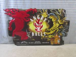 lot 9 image: (G-1) Angry Balls Fireball Angry Or...