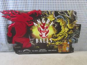 lot 10 image: (G-1) Angry Balls Fireball Angry Or...