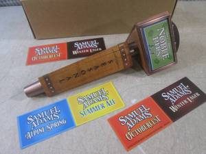 lot 14 image: (CS) 2 Samuel Adams Seasonal Beer T...