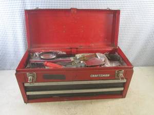 lot 50 image: (A-2) Craftsman 20 Metal 2-Drawer ...