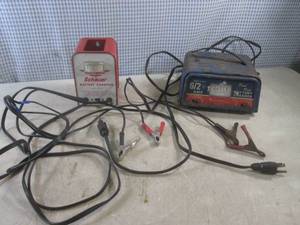 lot 52 image: (A-2) 2 Battery Chargers - Both Pow...
